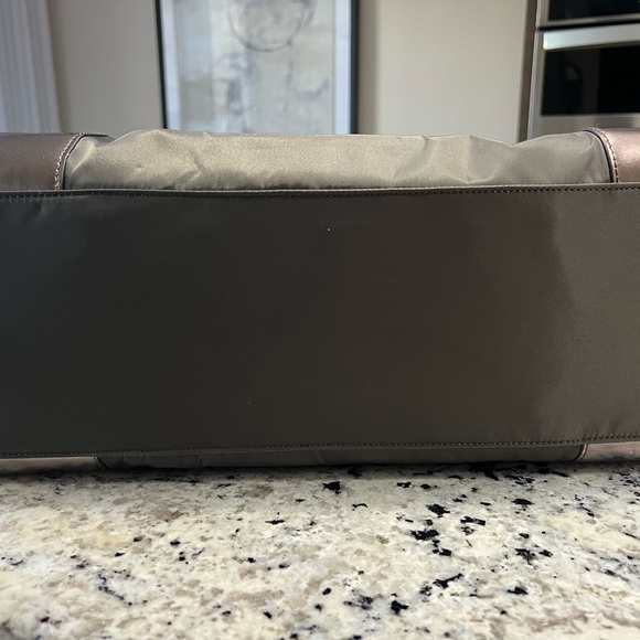 Tory Burch Pewter Large Tote - Picture 3 of 4